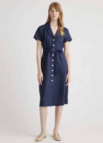 Linen dress from Quince